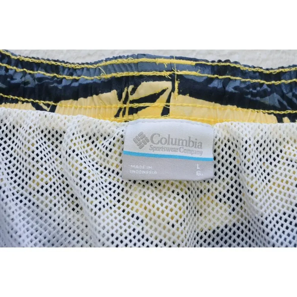 Columbia PFG Swim Trunks Floral Omni-Shade Fishing Shorts 6